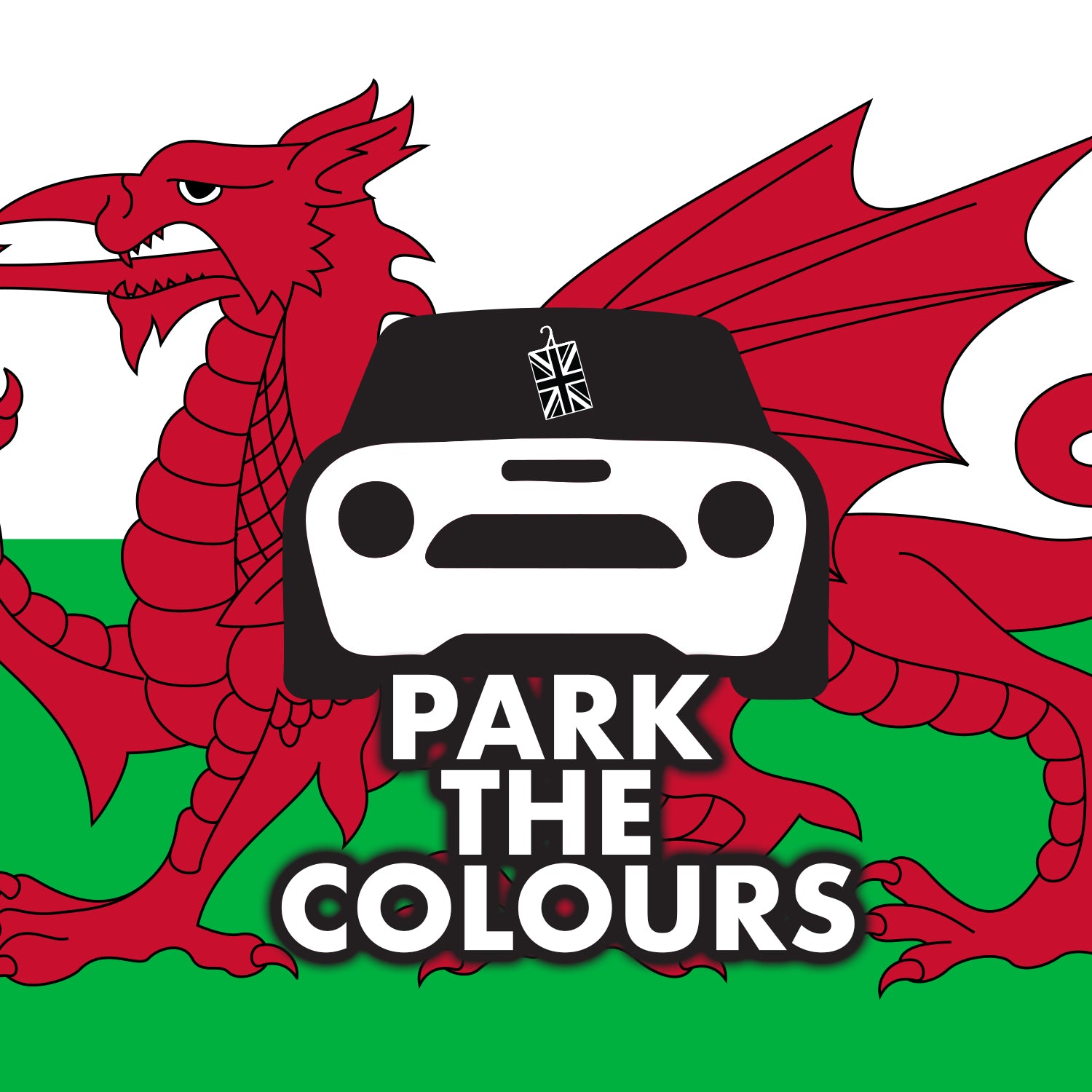 Welsh Dragon Flag Hanger