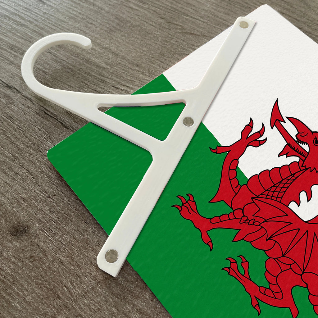 Welsh Dragon Flag Hanger